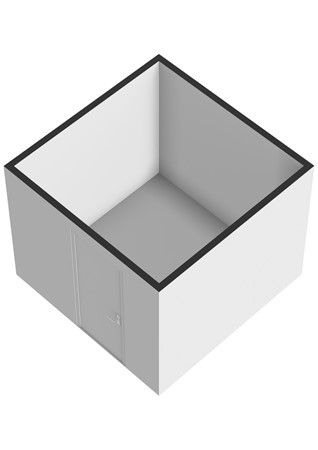 Floorplan - Bulgersteyn 7305, 3011 AB Rotterdam